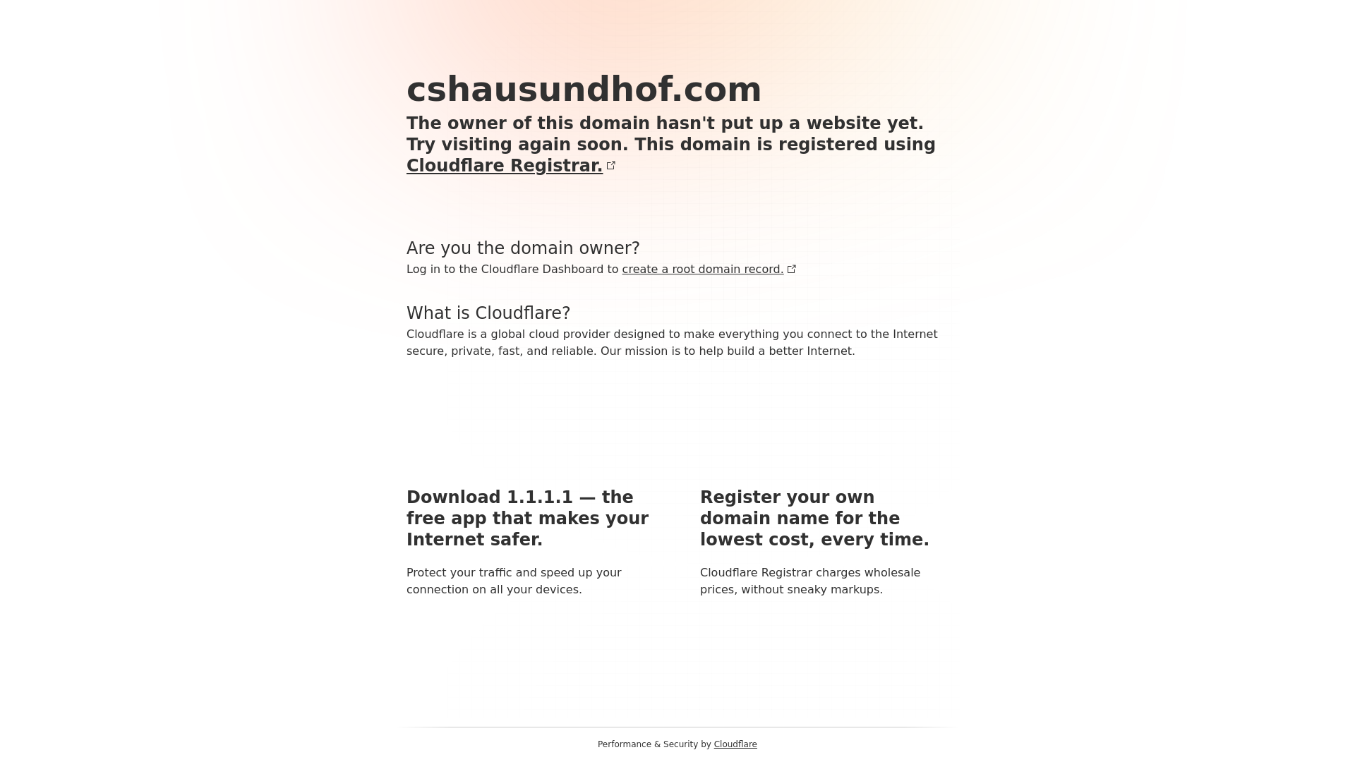 website screenshot of https://cshausundhof.com/