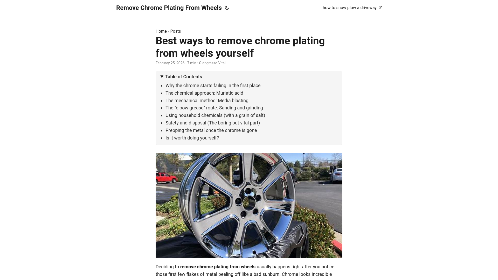 website screenshot of https://remove-chrome-plating-from-wheels.pages.dev/