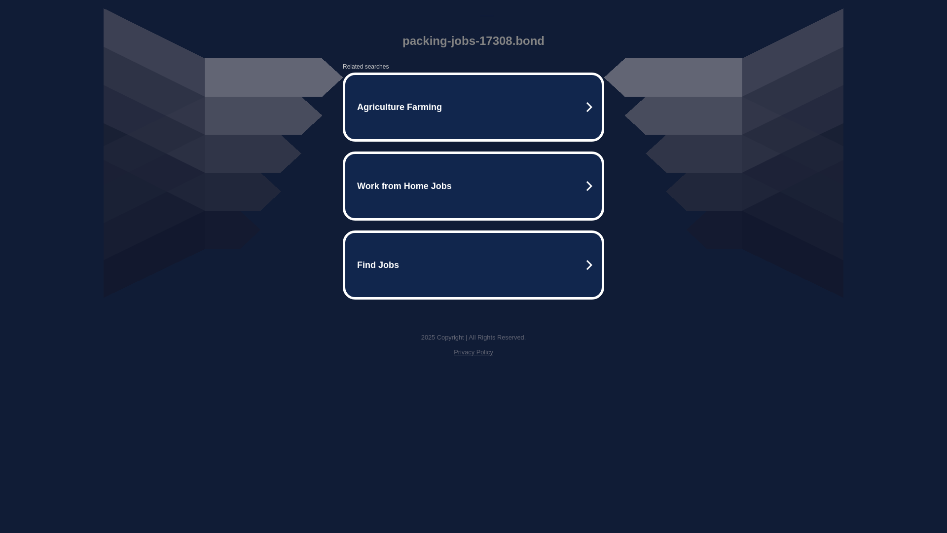 website screenshot of https://packing-jobs-17308.bond/