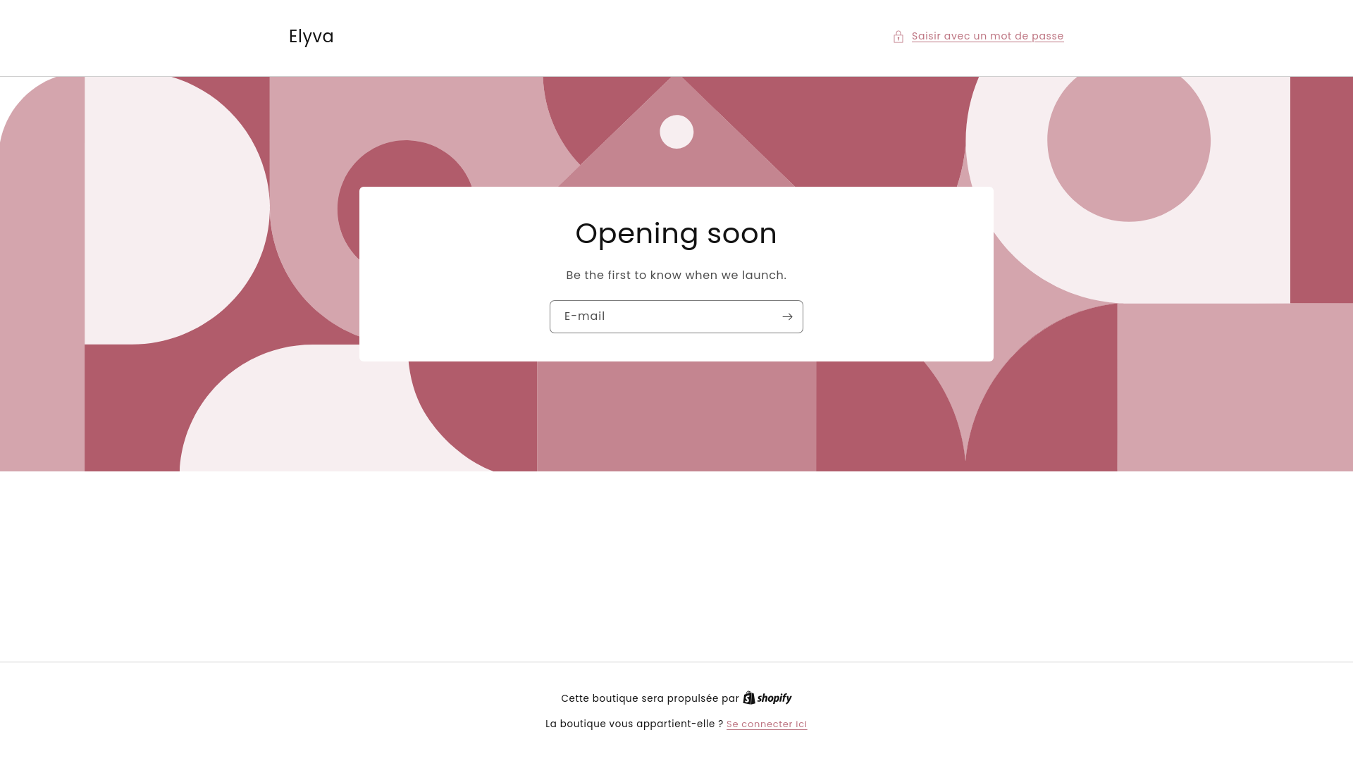 website screenshot of https://elyva.fr/