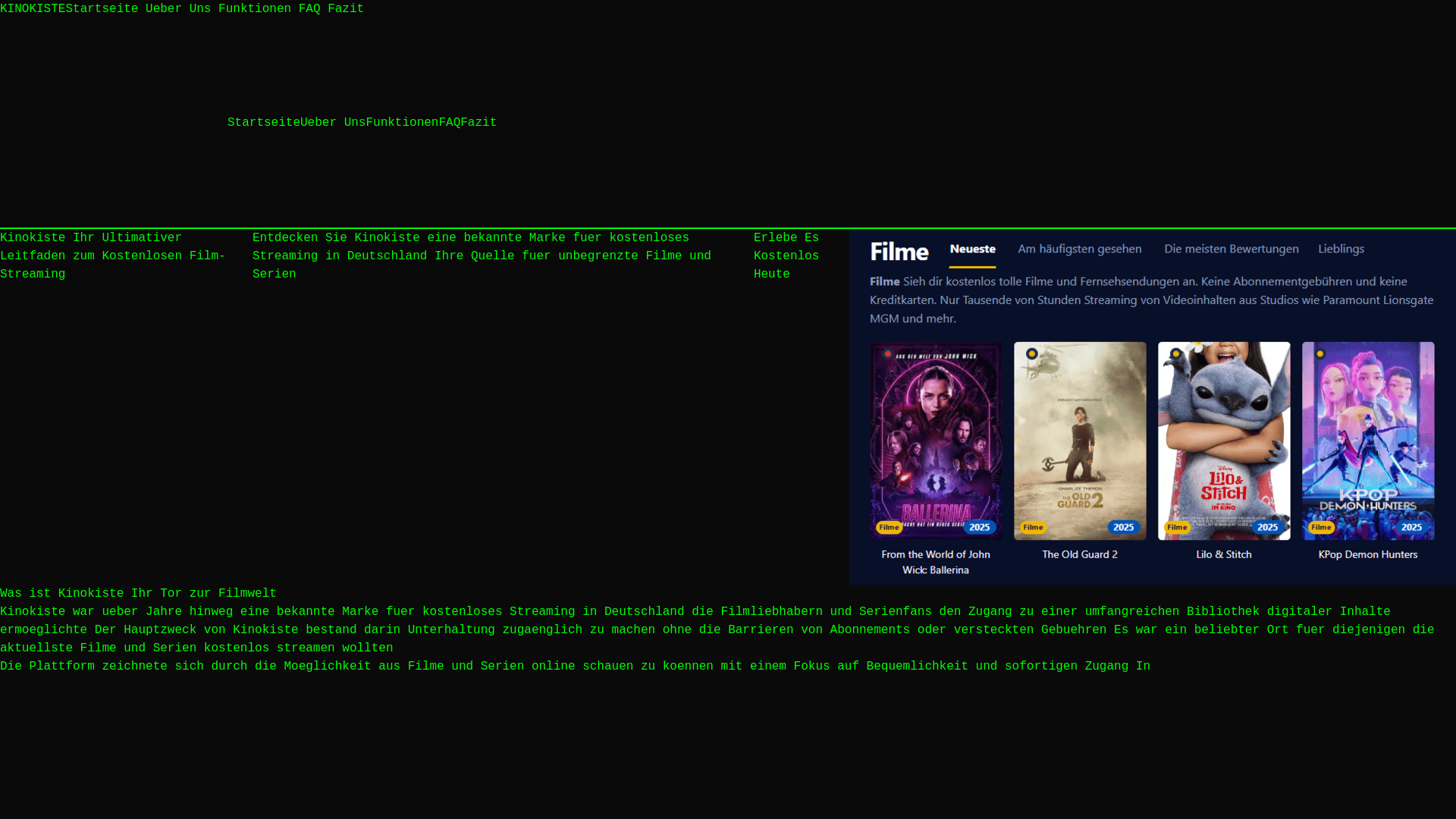 website screenshot of https://kinokiste-h26a.pages.dev/