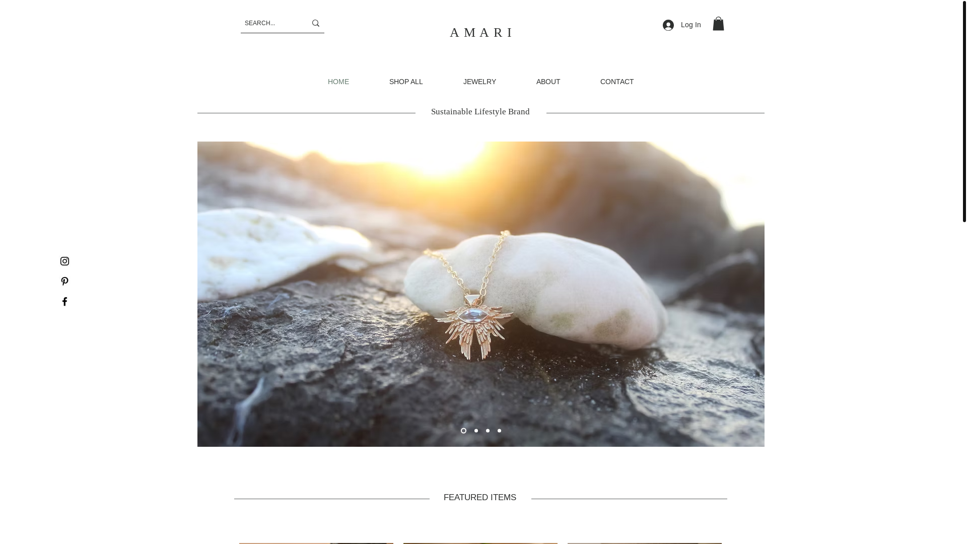 website screenshot of https://gardenofamari.com/