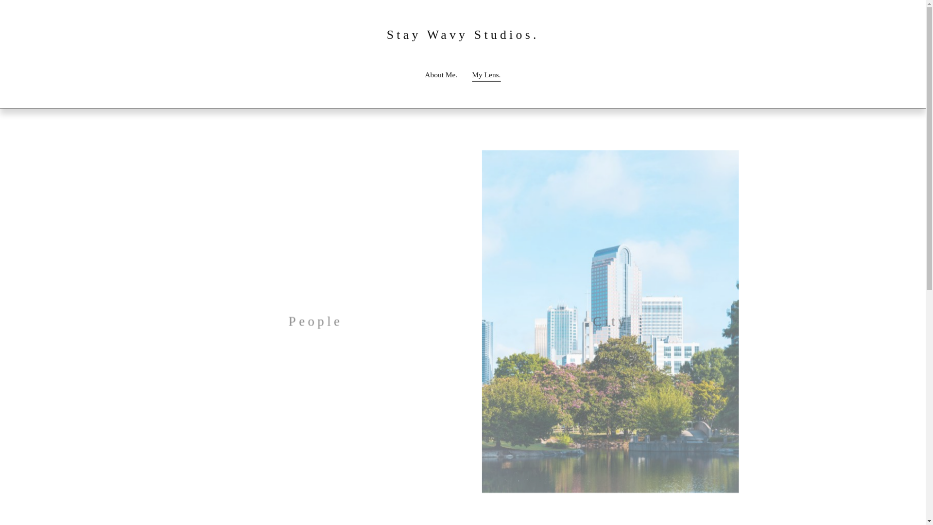 website screenshot of https://staywavystudios.com/