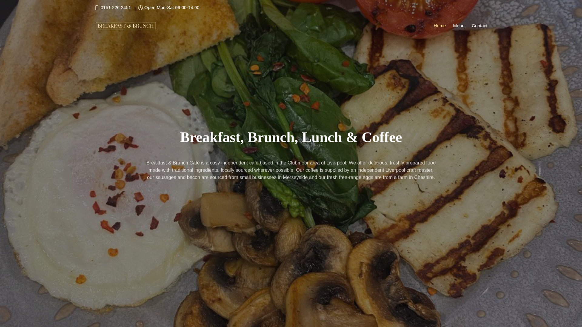 website screenshot of https://breakfastandbrunch.pages.dev/