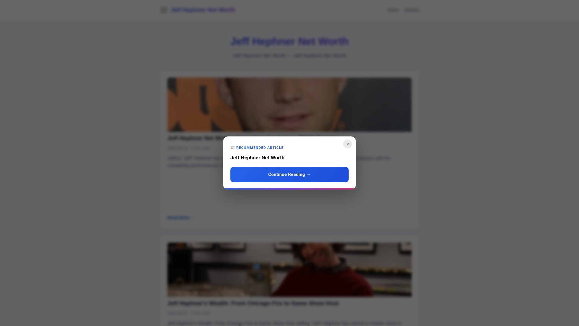 website screenshot of https://jeff-hephner-net-worth.pages.dev/
