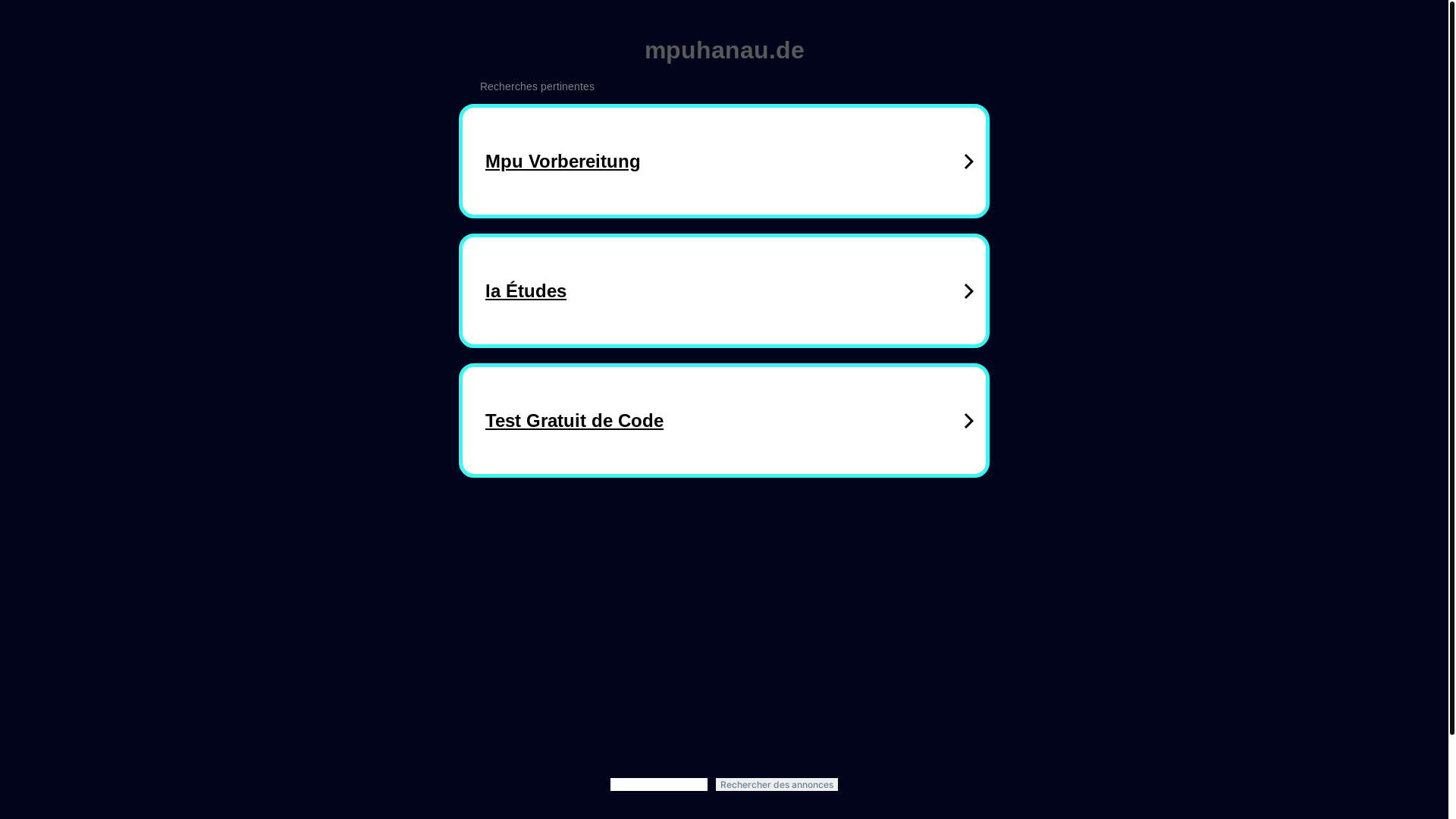 website screenshot of https://mpuhanau.de/