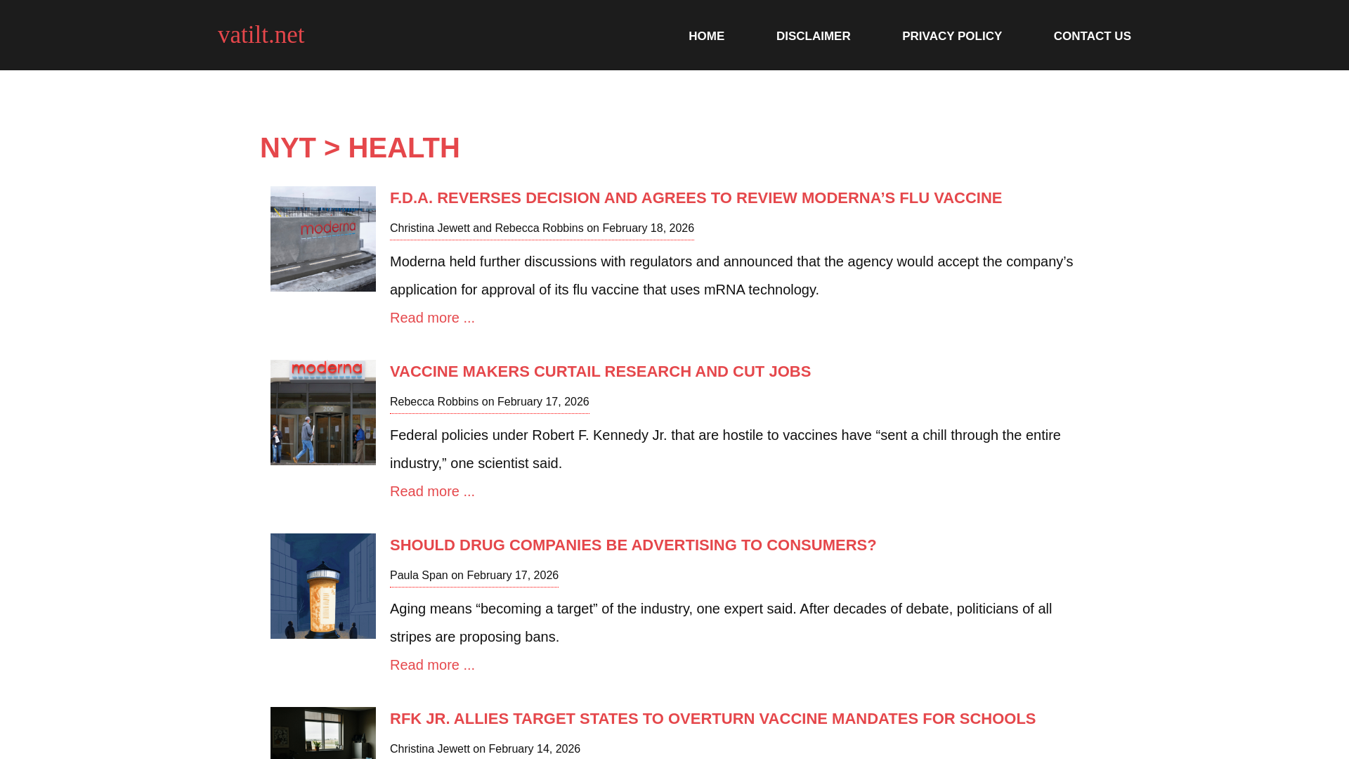 website screenshot of https://vatilt.net/