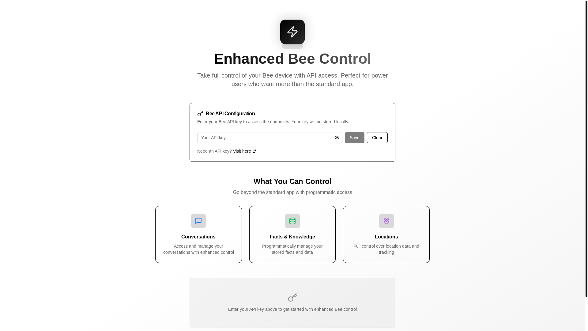 website screenshot of https://enhanced-bee.pages.dev/