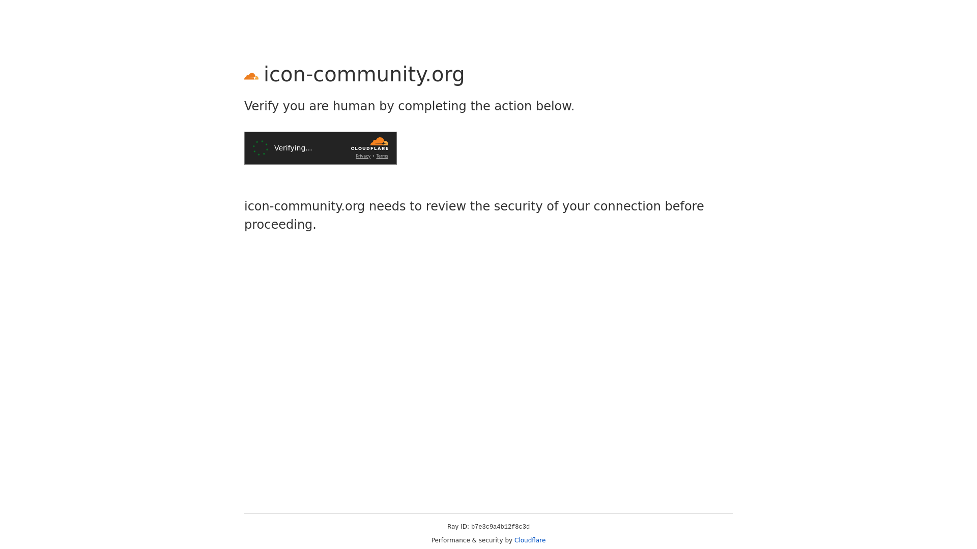 website screenshot of https://icon-community.org/