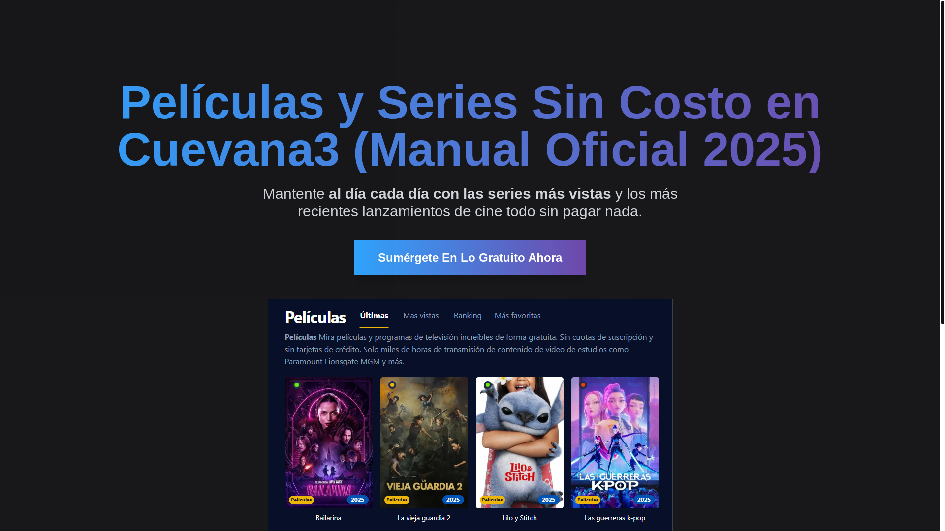 website screenshot of https://cuevana3-nab8.pages.dev/