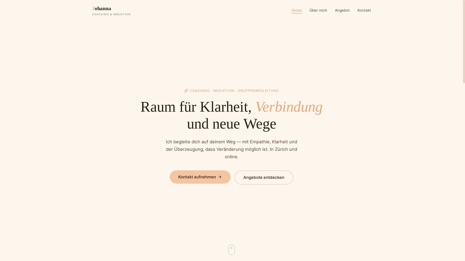 website screenshot of https://johanna-icu.pages.dev/