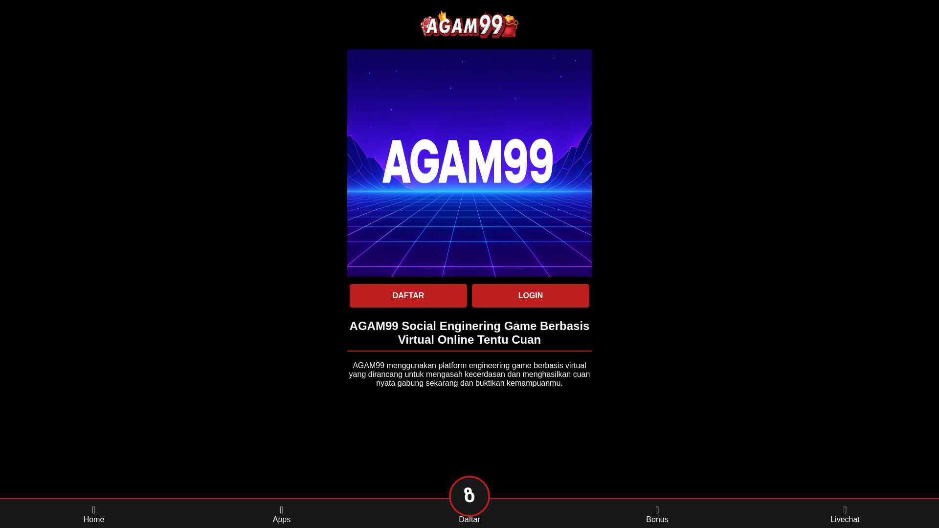 website screenshot of https://agam99-official.pages.dev/