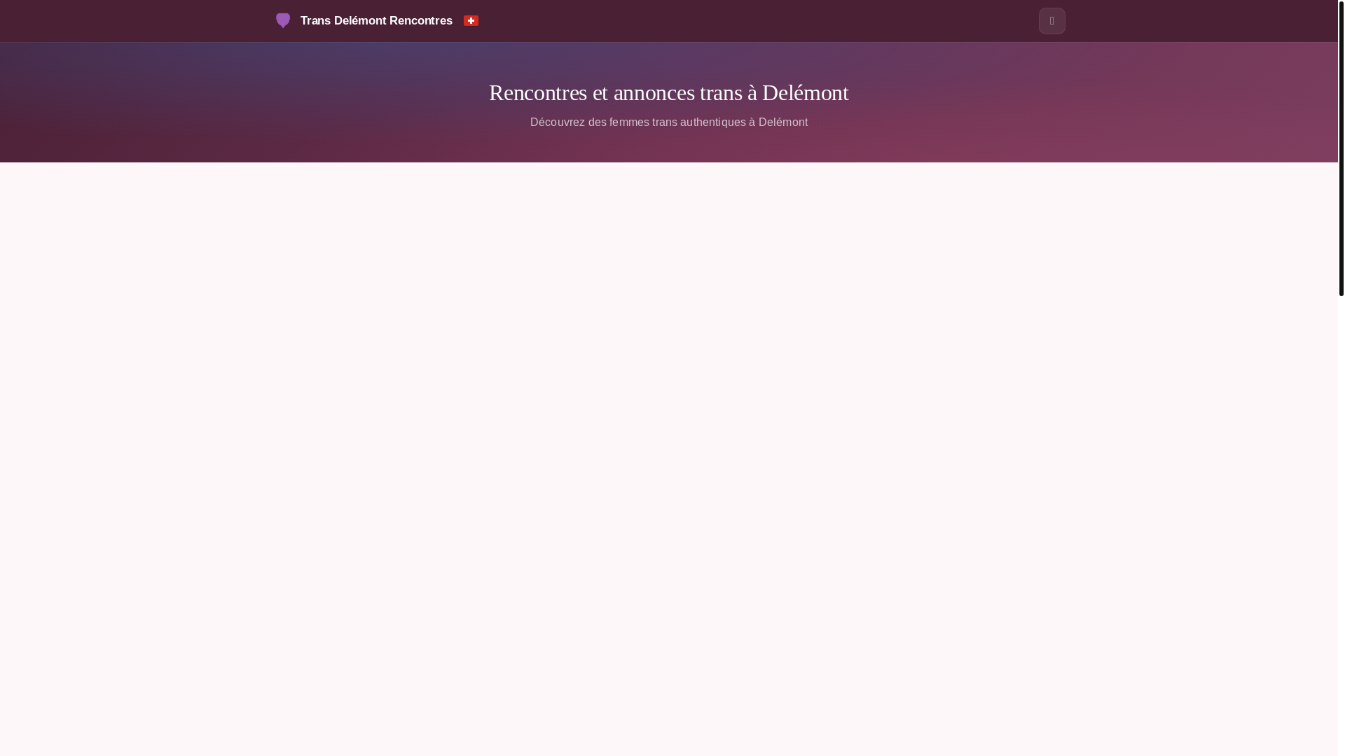 website screenshot of https://trans-delemont.ch/