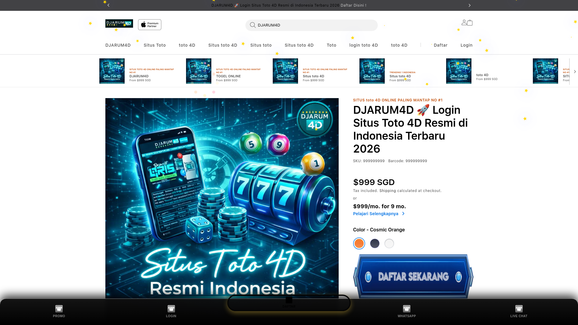 website screenshot of https://bosdjarum.pages.dev/