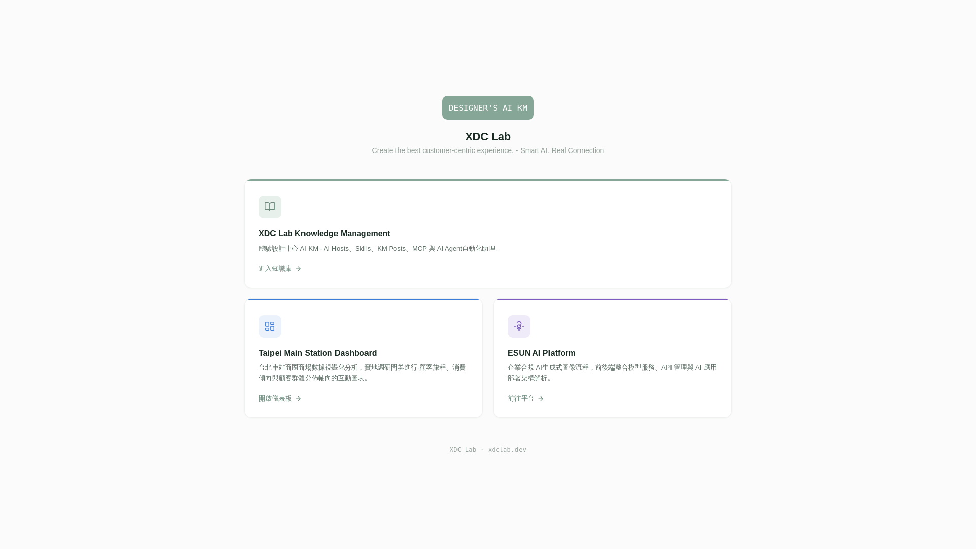 website screenshot of https://xdclab.pages.dev/