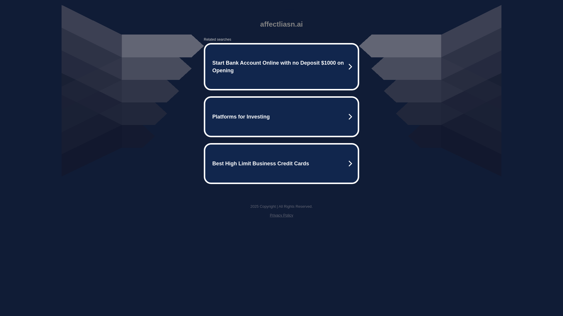 website screenshot of https://affectliasn.ai/