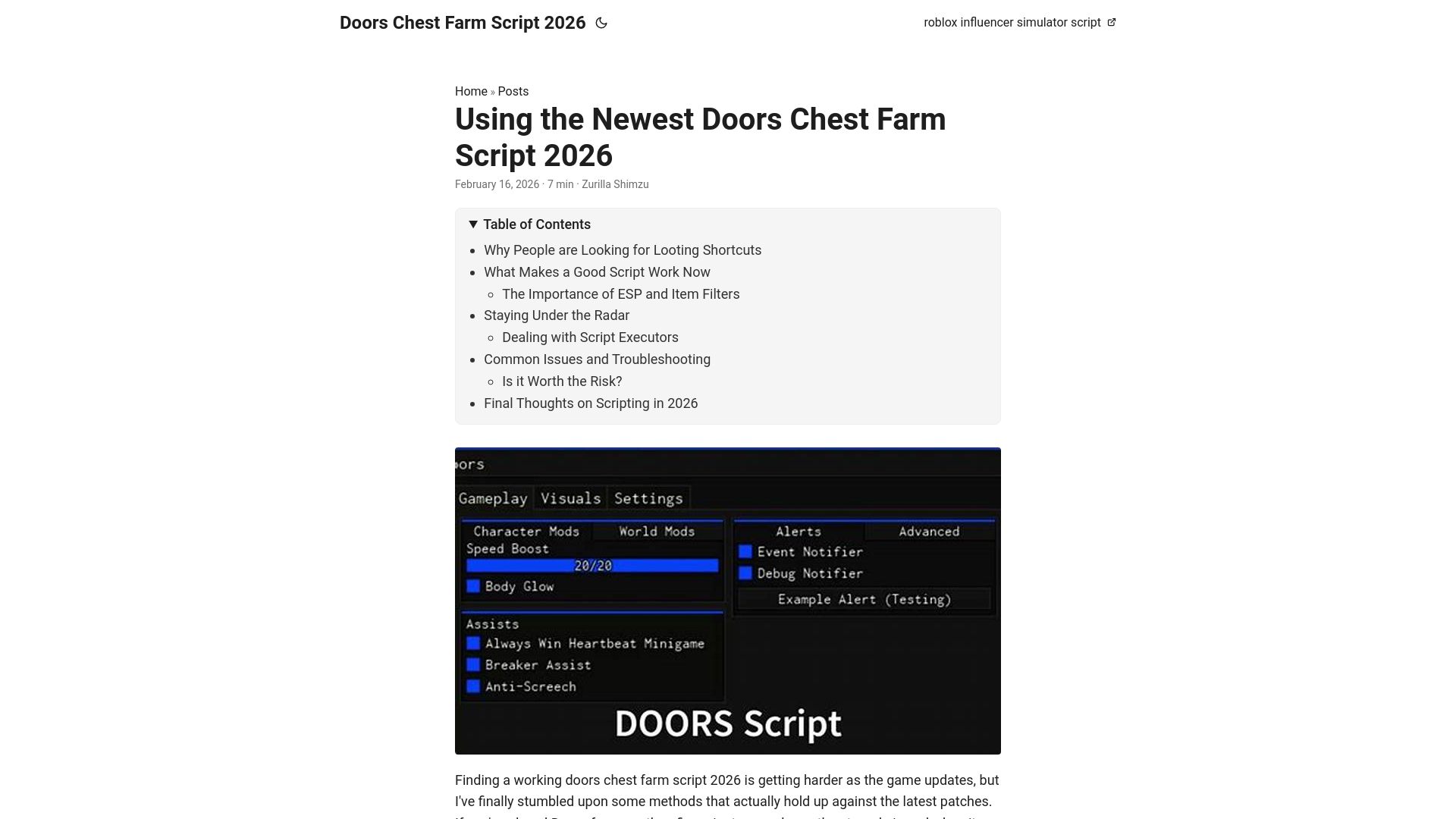 website screenshot of https://doors-chest-farm-script-2026.pages.dev/