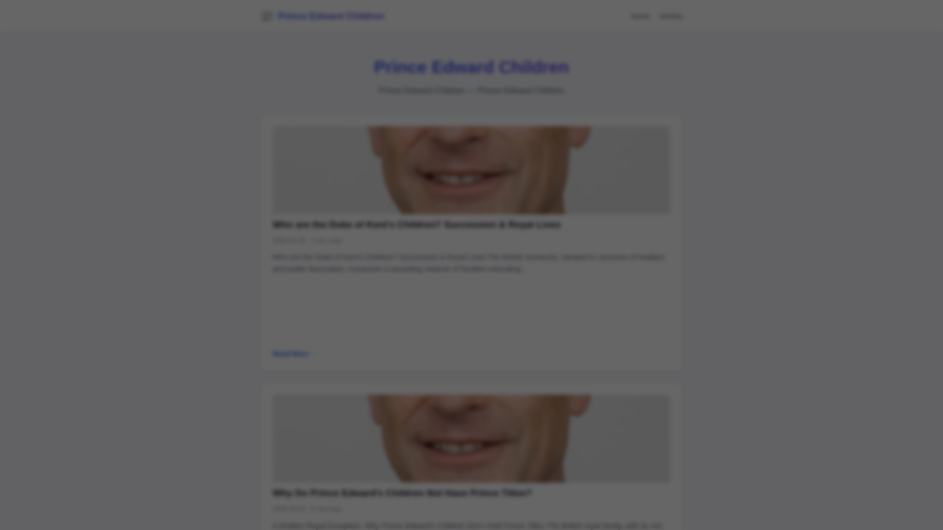 website screenshot of https://prince-edward-children.pages.dev/