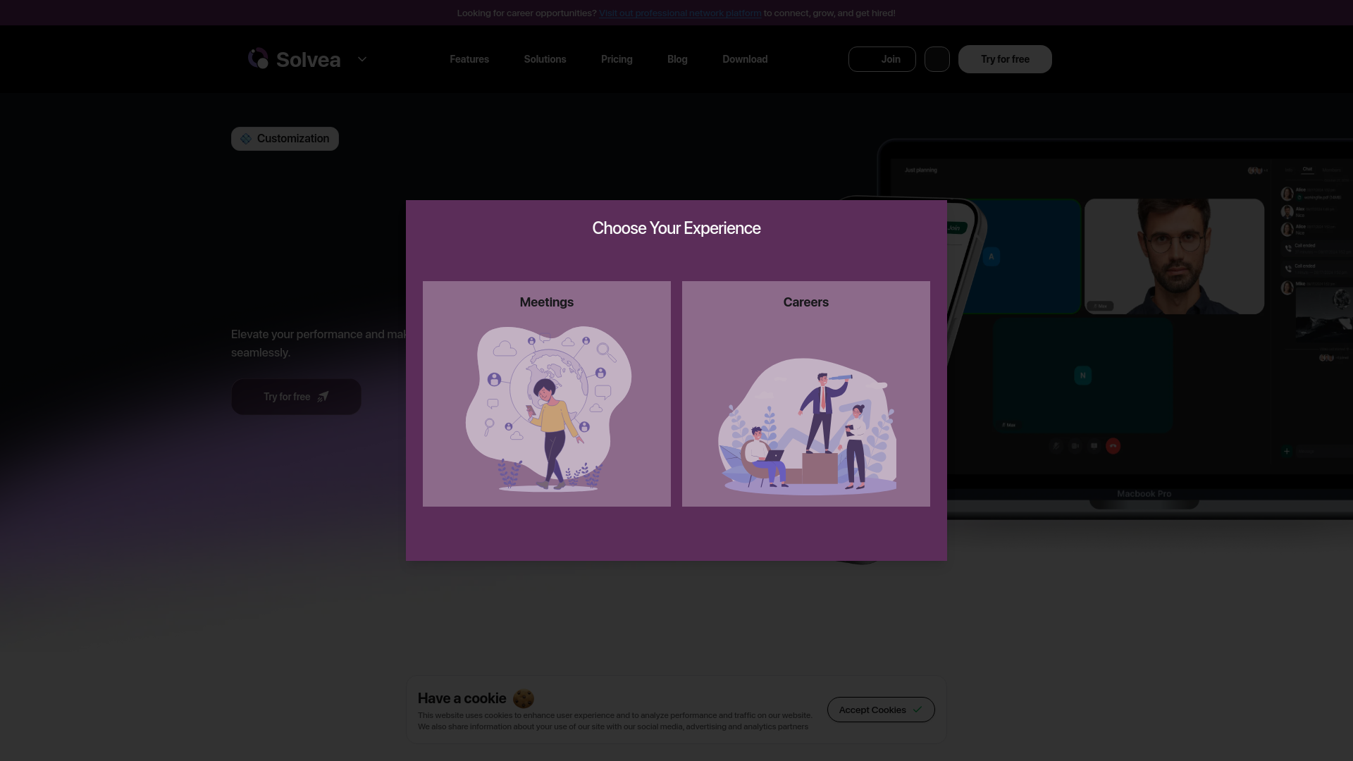 website screenshot of https://elevenslauncher.com/