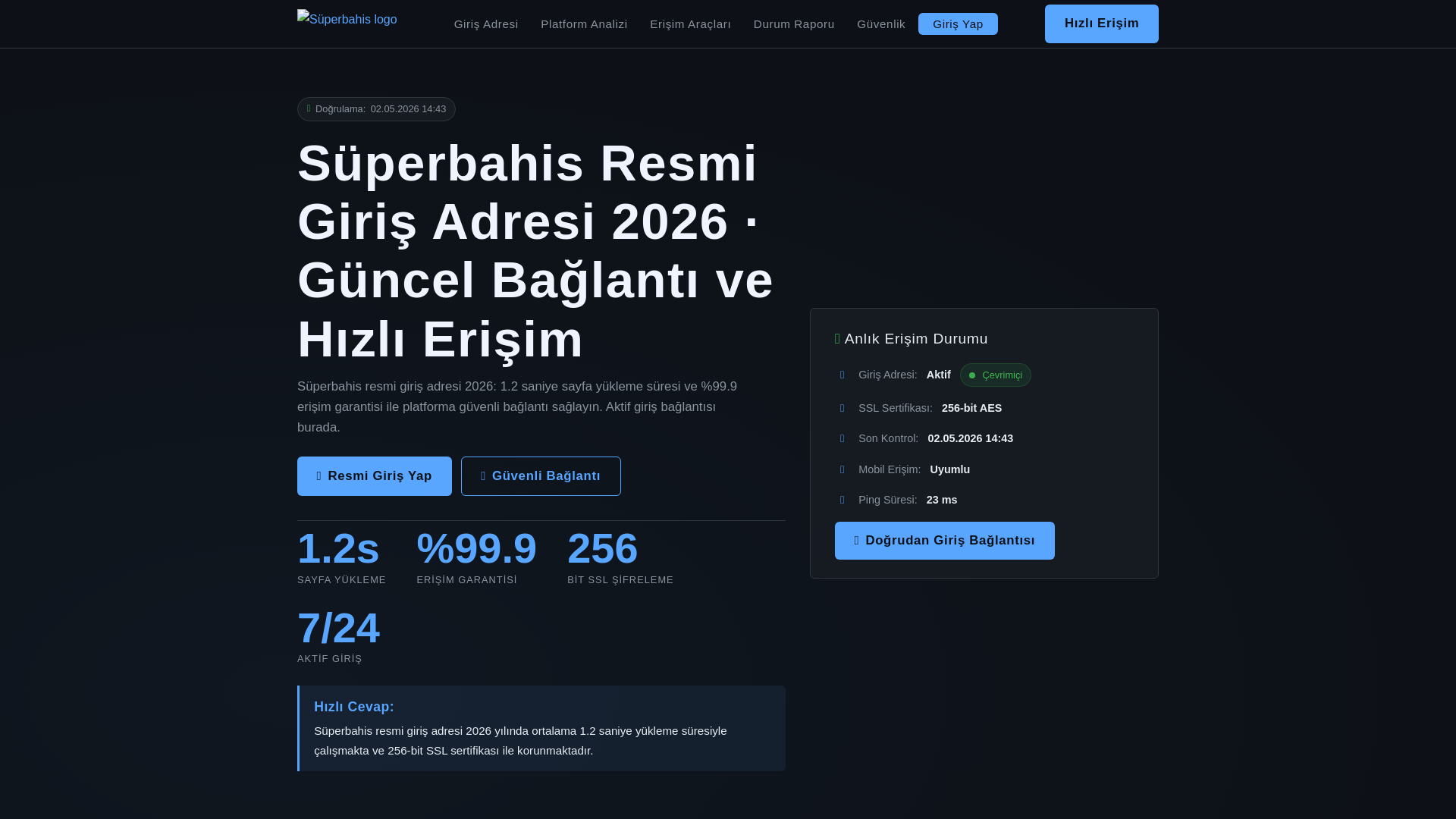 website screenshot of https://superbahis6live.pages.dev/