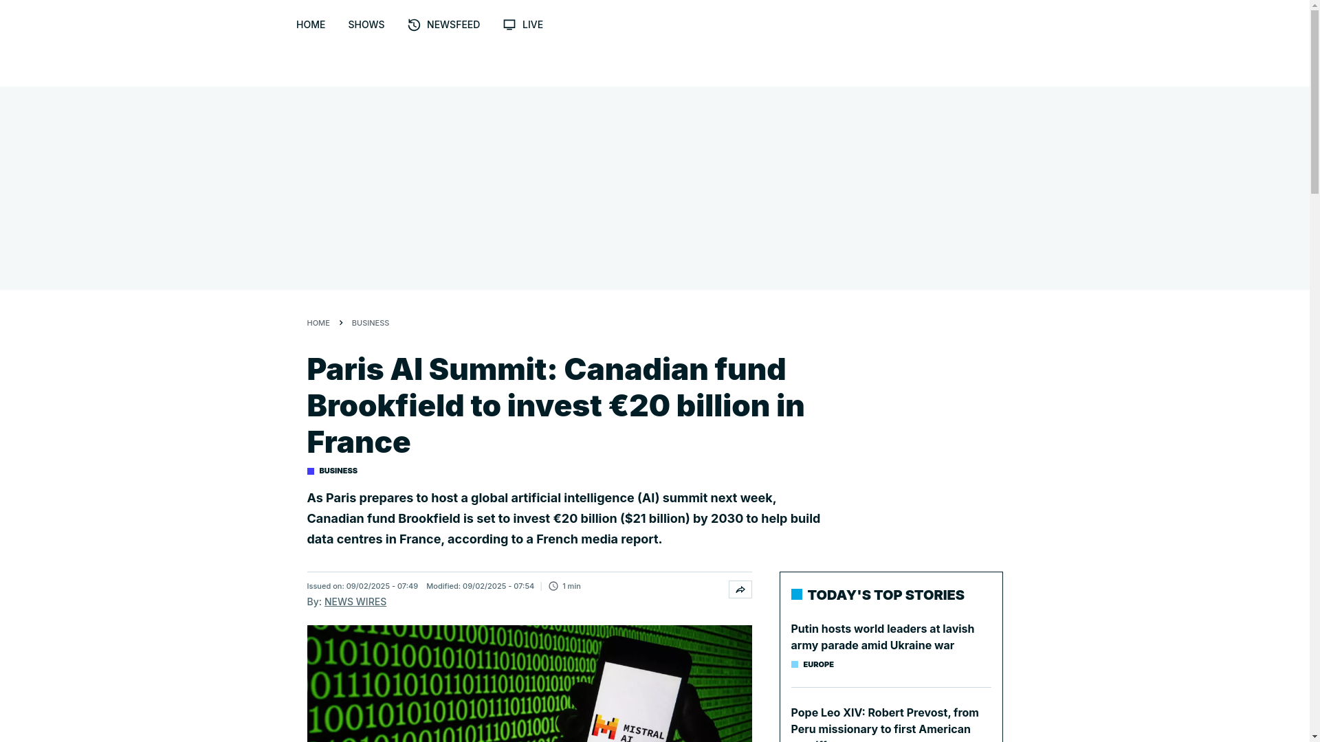 website screenshot of https://nouvelle24fr.com/