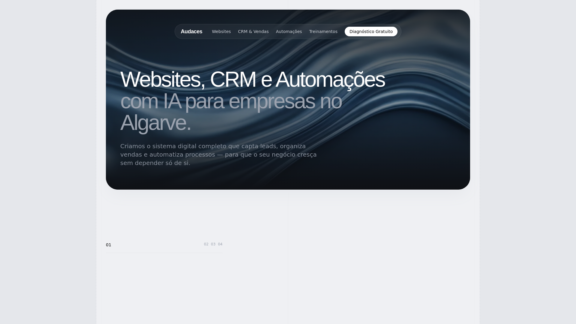 website screenshot of https://audacesgrowth.pages.dev/