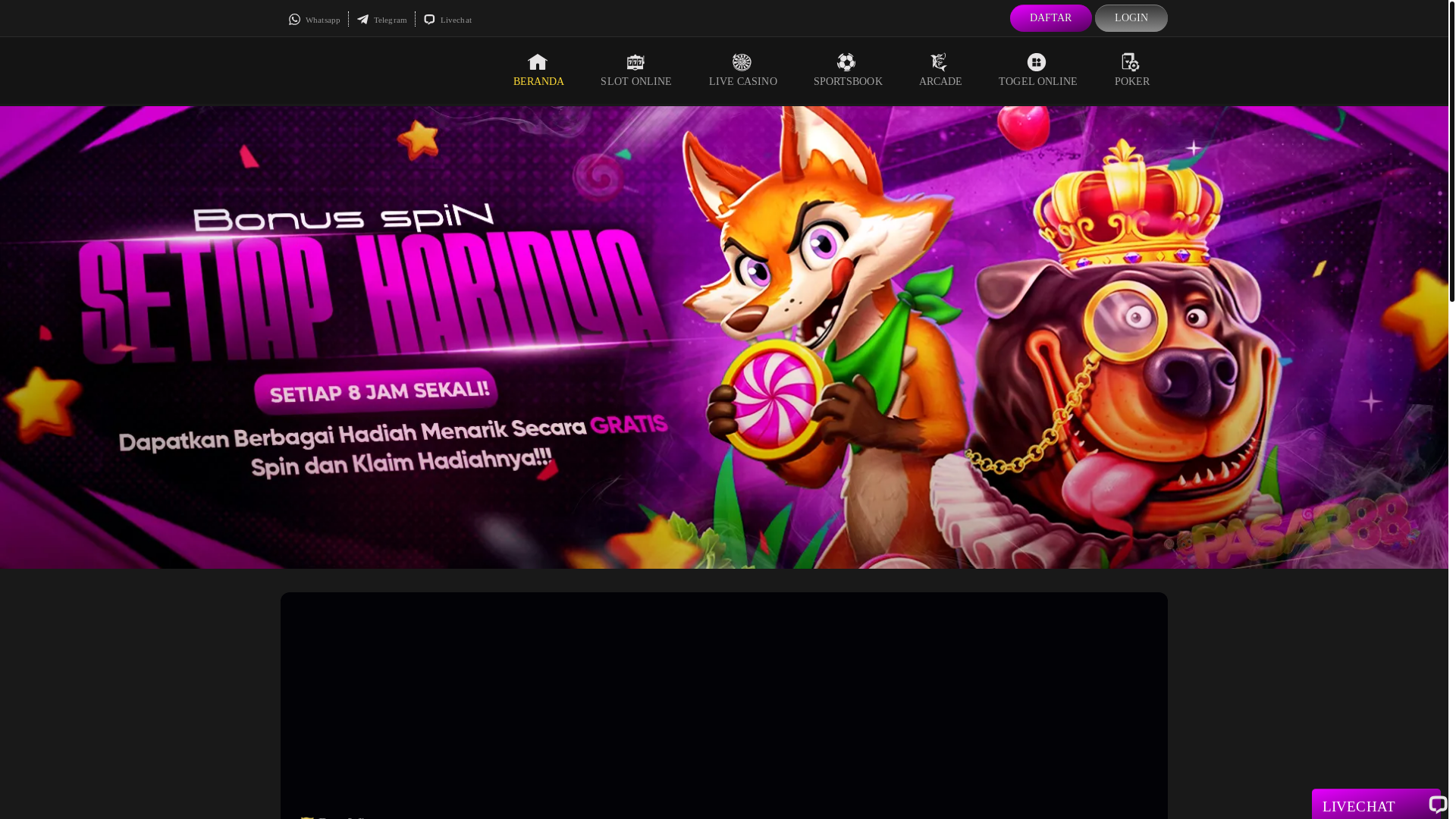 website screenshot of https://tania888.org/