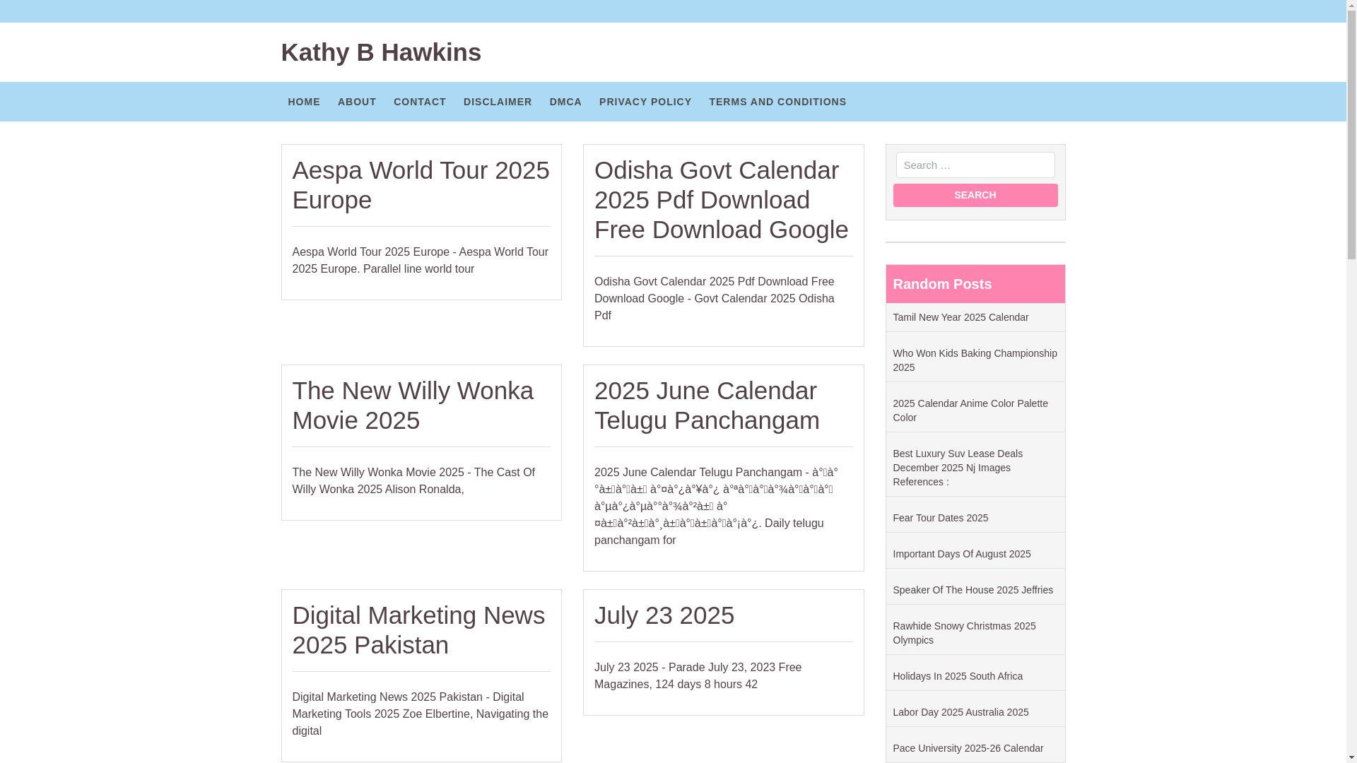 website screenshot of https://kathybhawkinst.pages.dev/