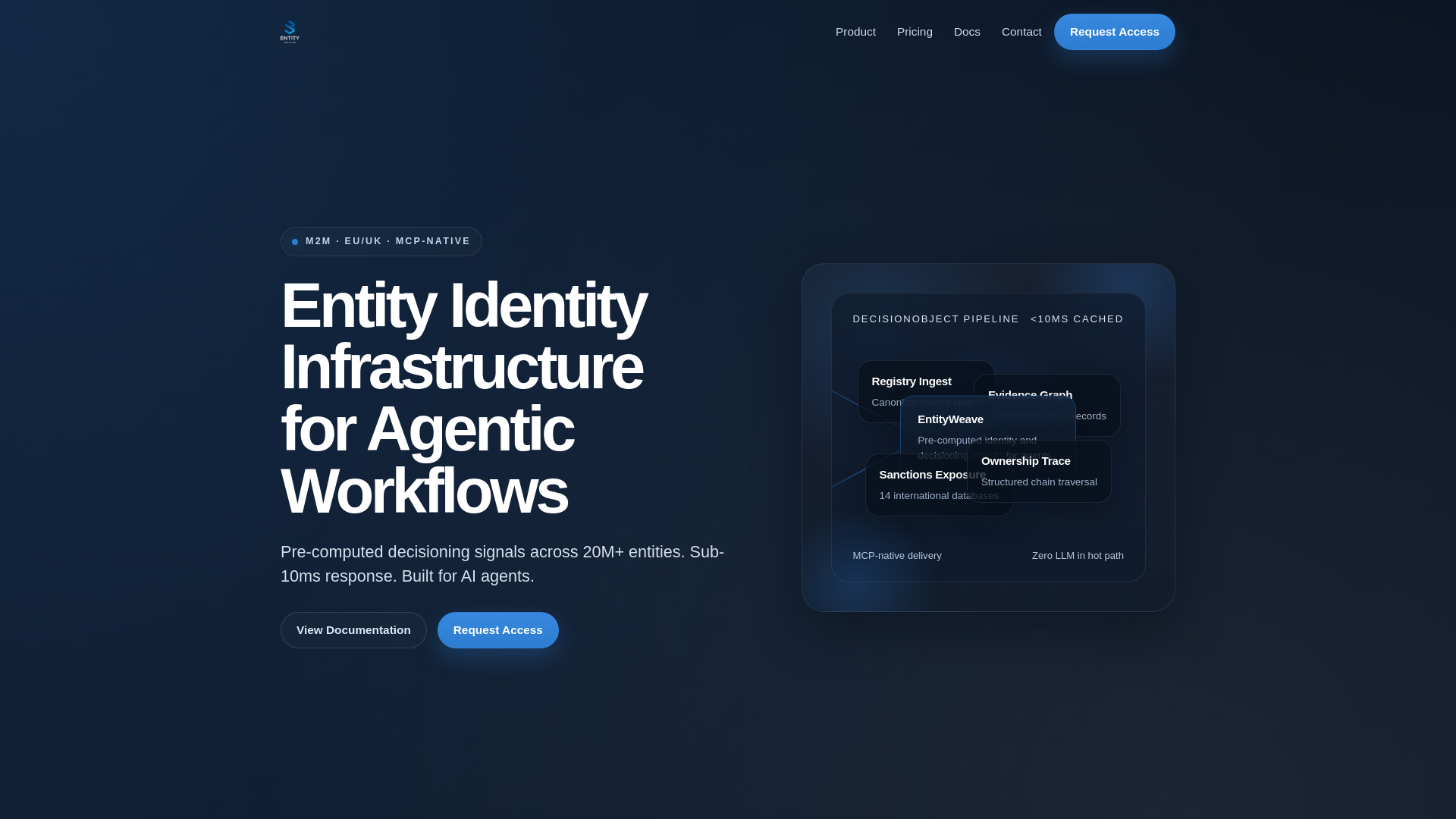 website screenshot of https://entityweave-fe.pages.dev/