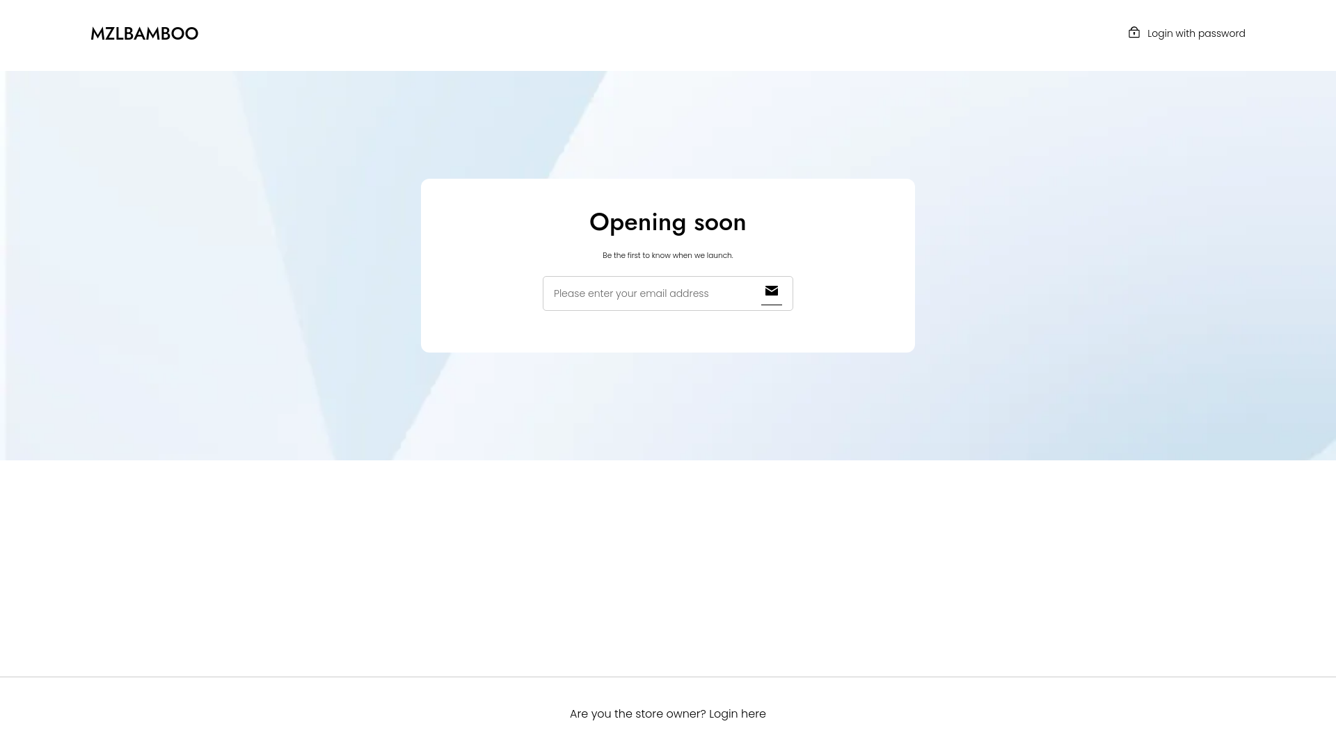 website screenshot of https://bamboolucky.com/