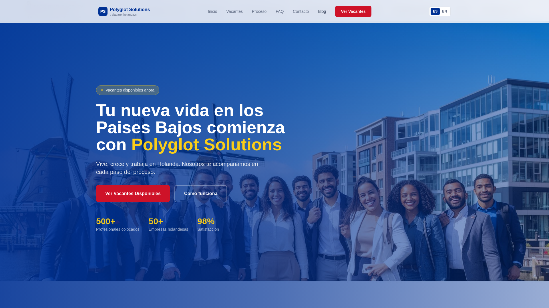 website screenshot of https://trabajar-en-holanda.pages.dev/