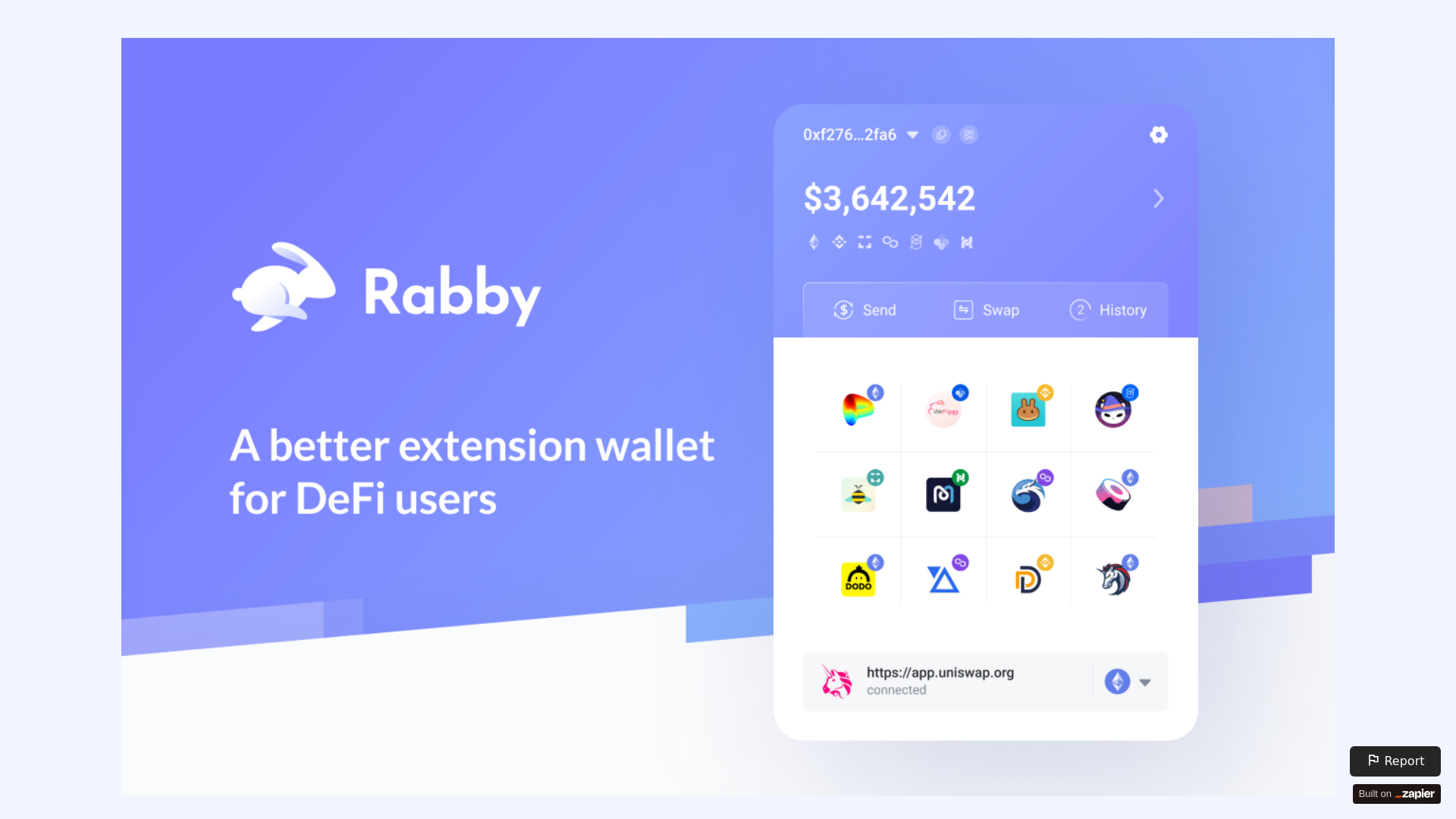 website screenshot of https://raby-en.zapier.app/enus
