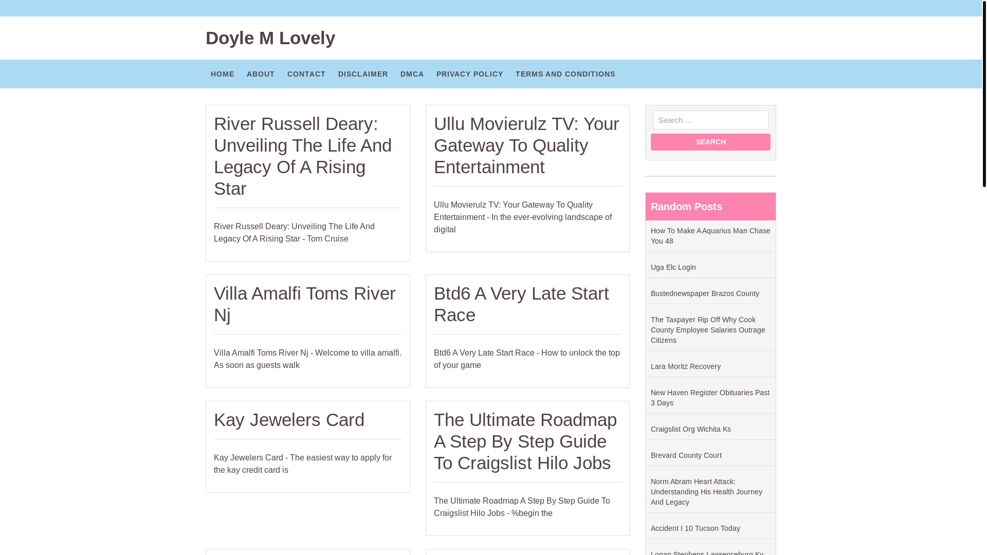 website screenshot of https://doylemlovelyj.pages.dev/