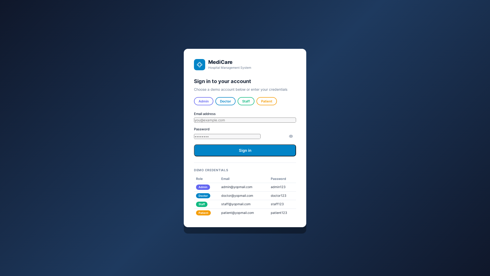 website screenshot of https://hospital-management-system-41h.pages.dev/