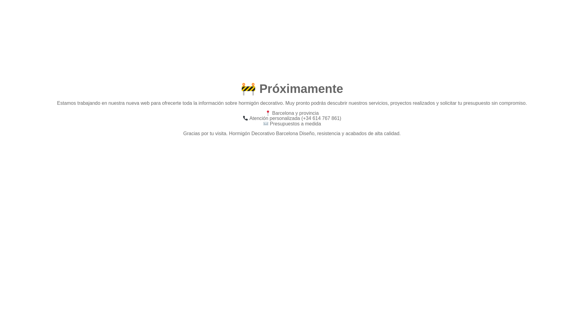 website screenshot of https://hormigondecorativobarcelona.es/