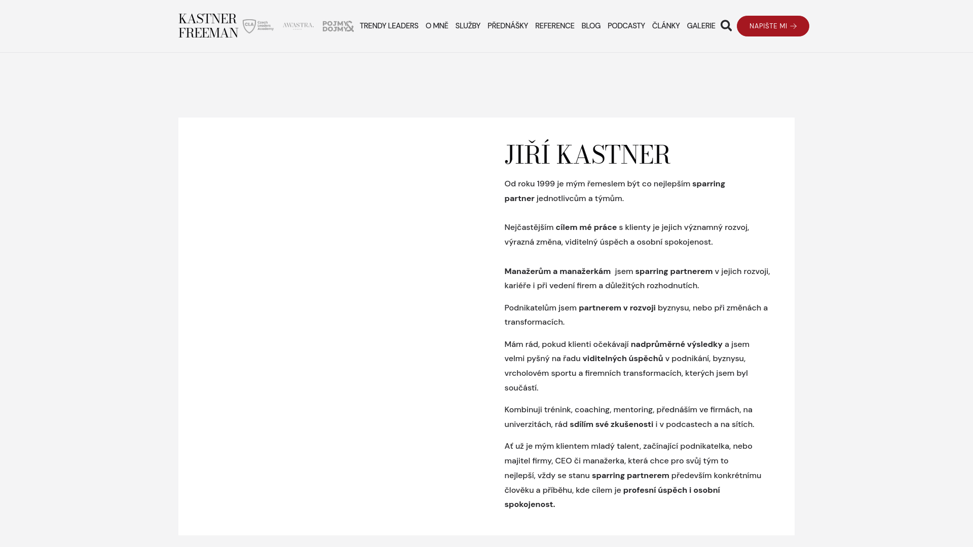 website screenshot of https://factfulness.cz/