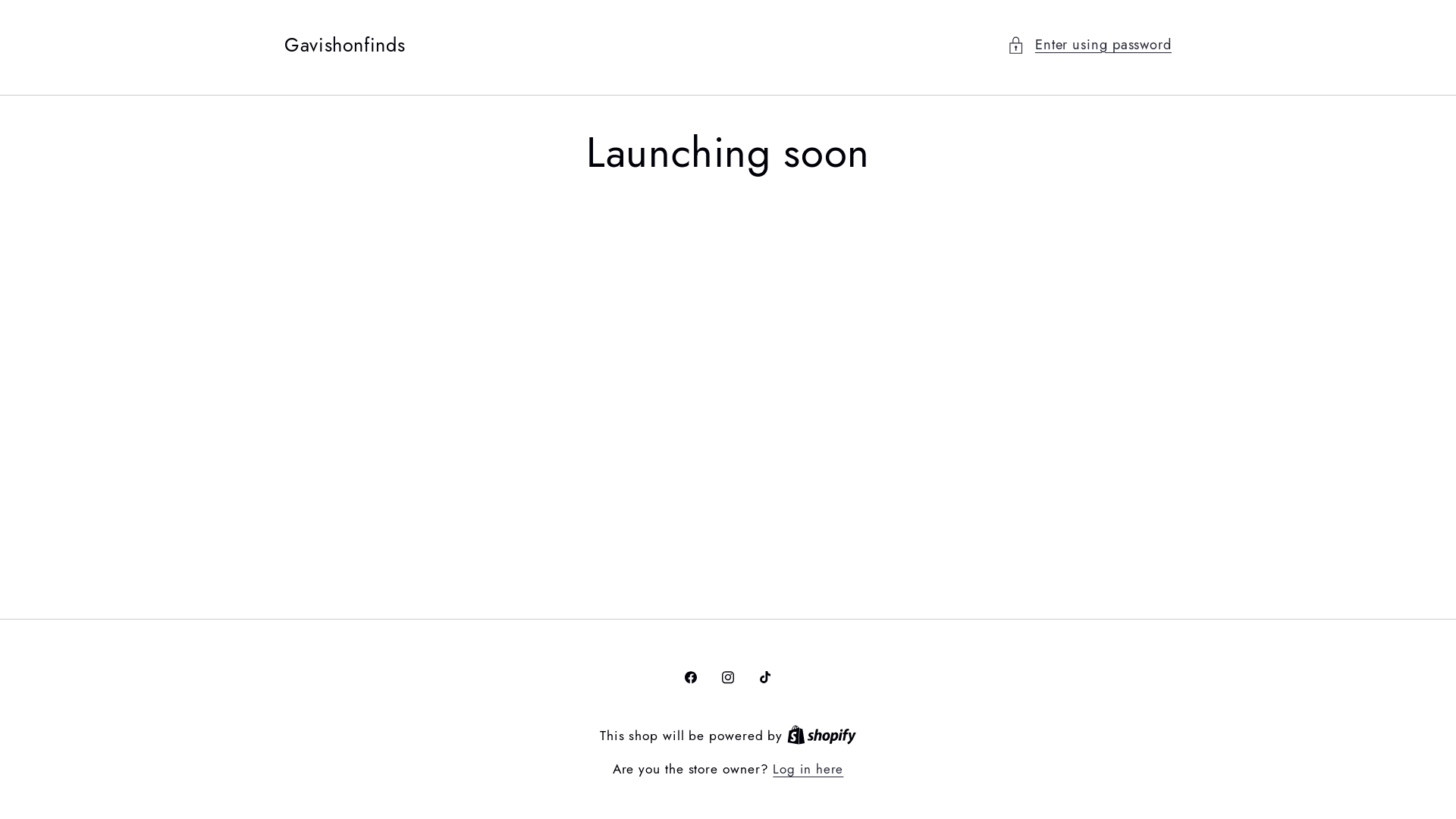 website screenshot of https://gavishonfinds.com/
