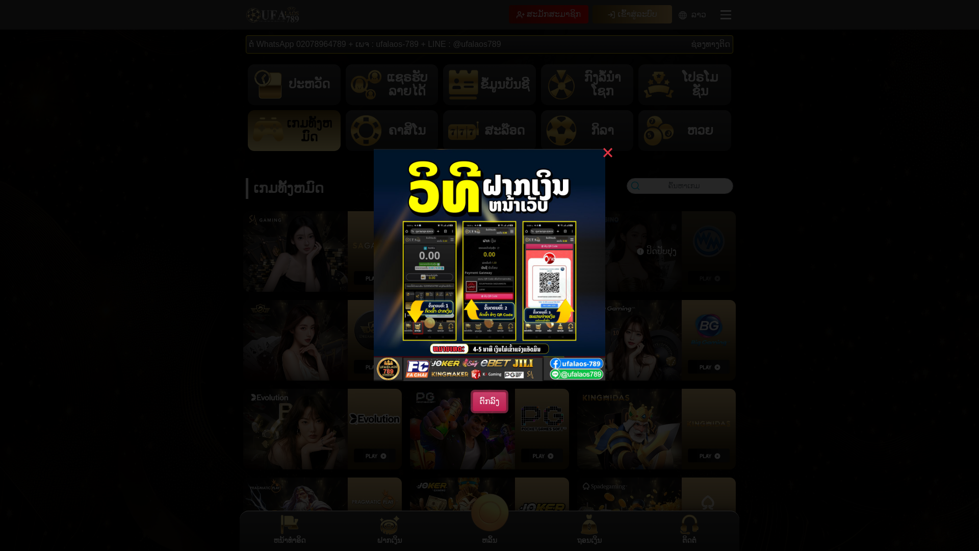 website screenshot of https://kaisonesena.live