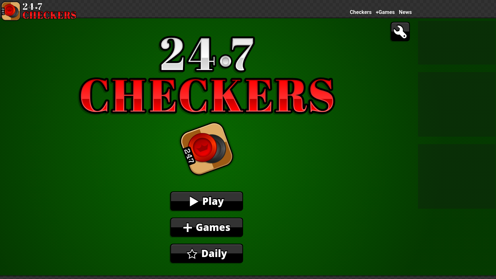 website screenshot of https://www.247checkers.com/?room=XUEWL
