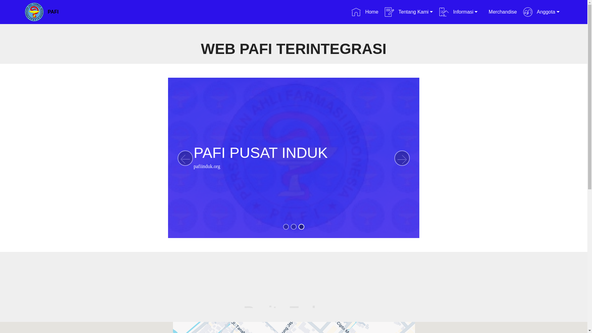 website screenshot of https://pafi-jepara-org.pages.dev/