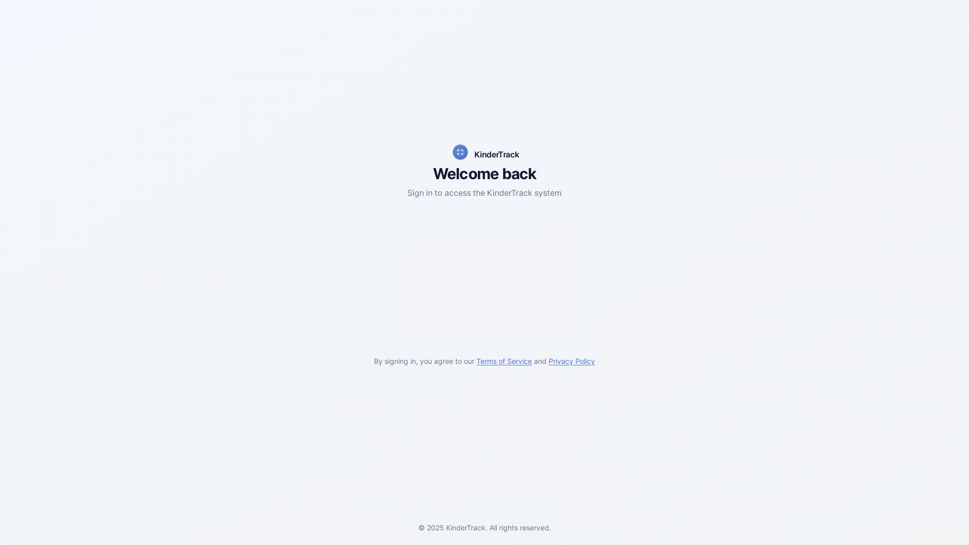 website screenshot of https://kindertrack-staging.pages.dev/