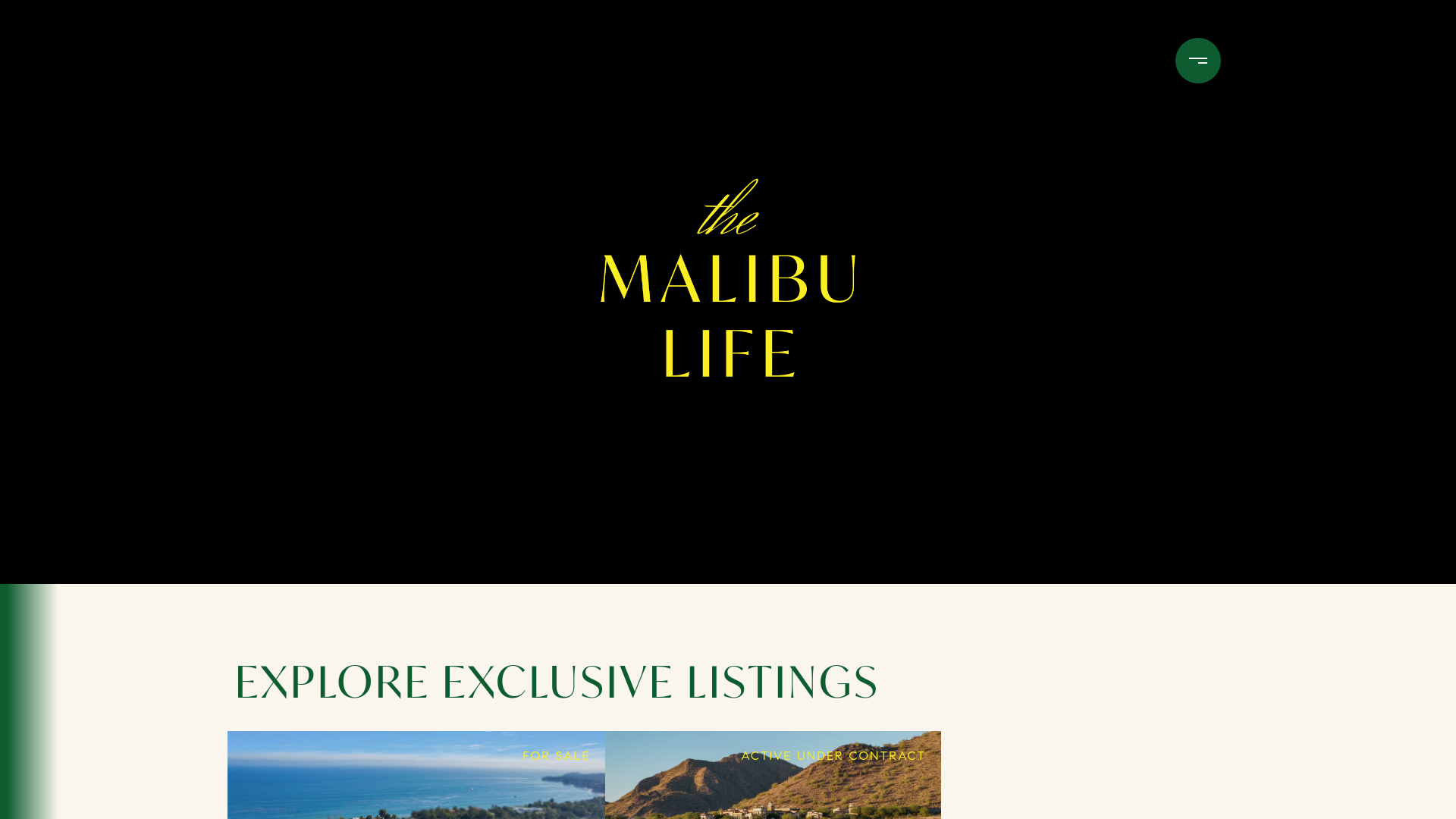 website screenshot of https://tendillaave.com/