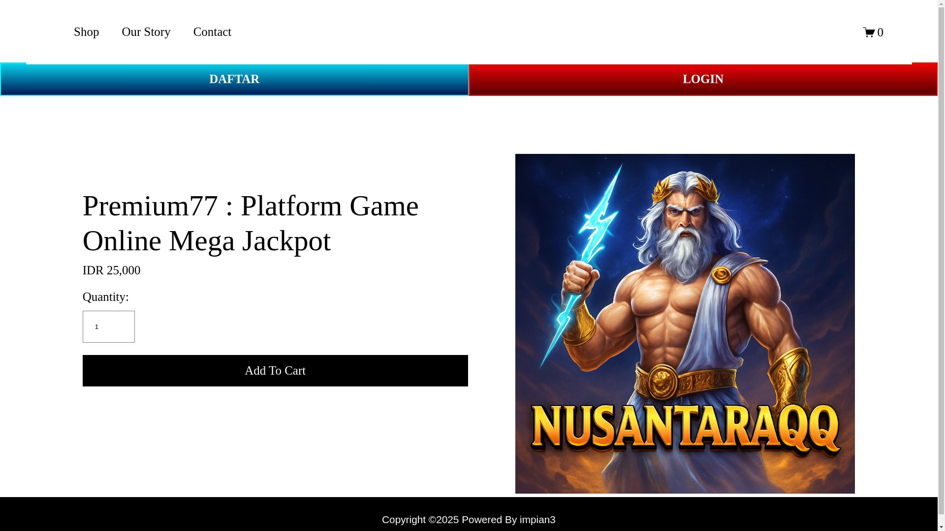 website screenshot of https://impian3.org/