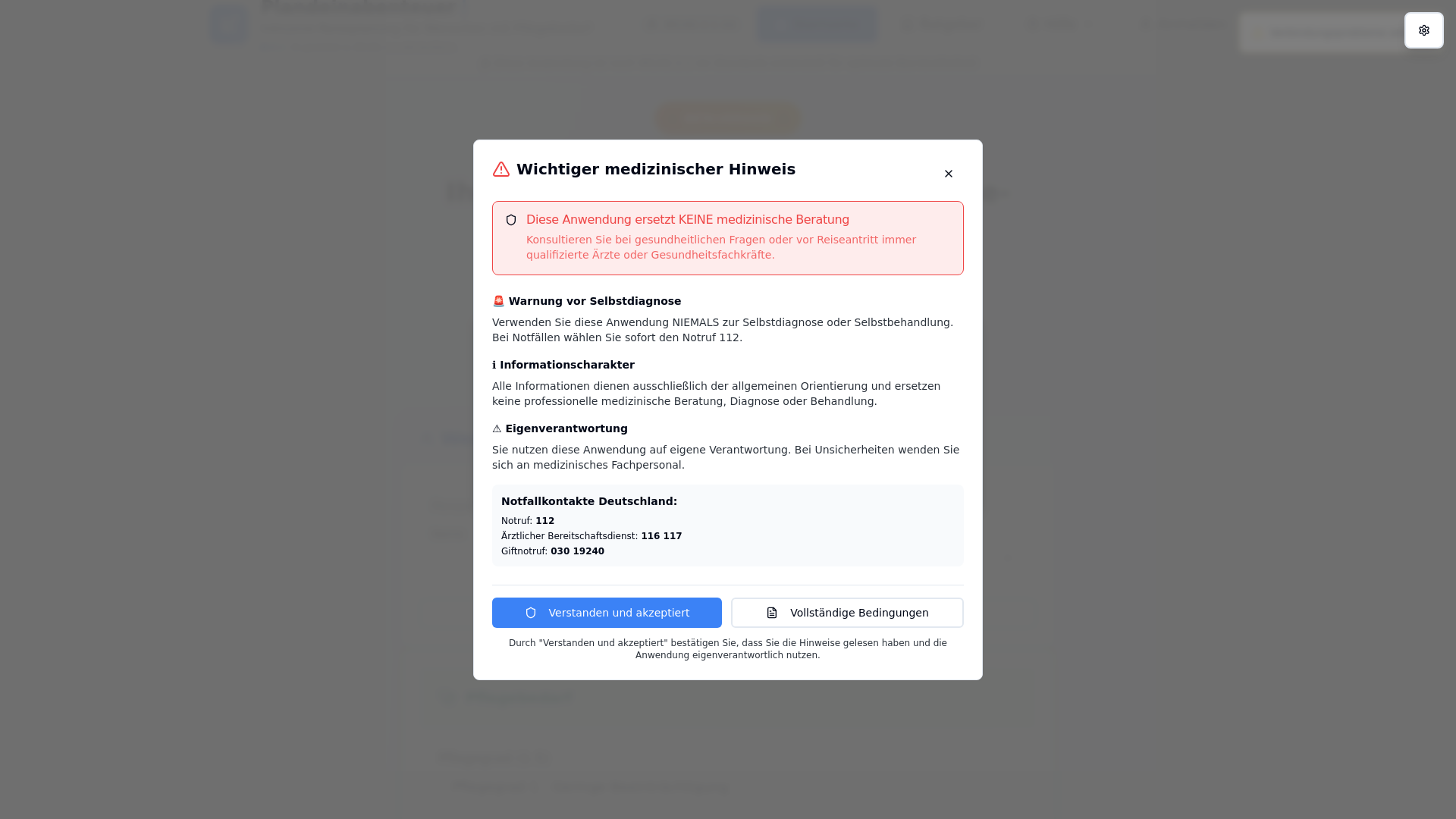 website screenshot of https://plandeinabenteuer.de