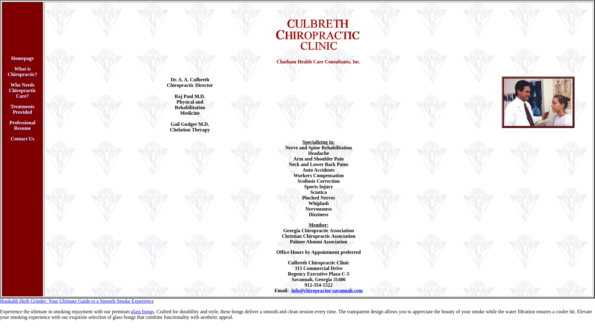 website screenshot of https://chiropractor-savannah.pages.dev/