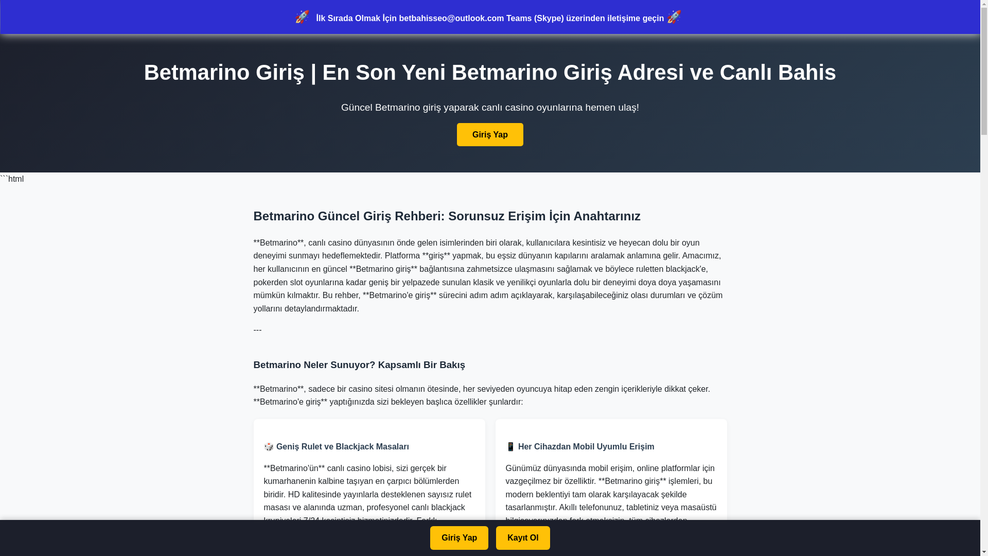 website screenshot of https://betmarino-oyunadresi.top/
