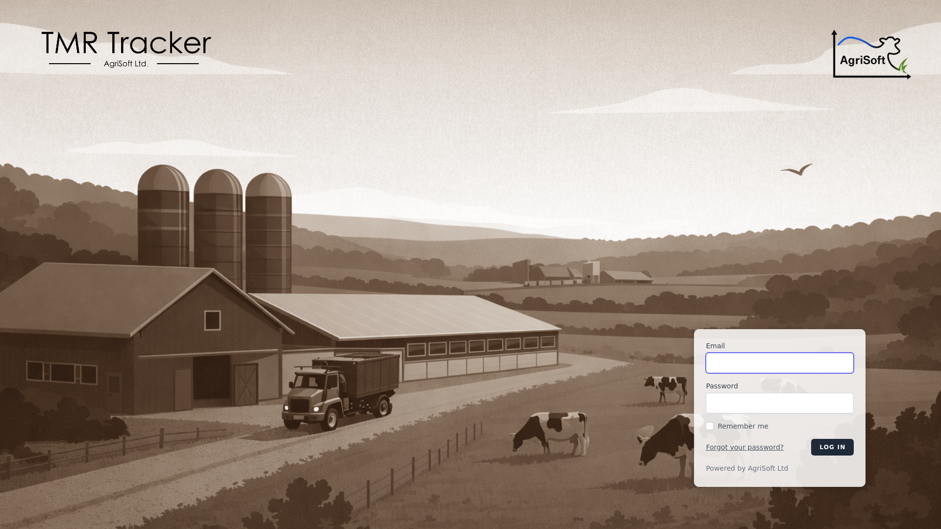 website screenshot of https://tmr-tracker.com/