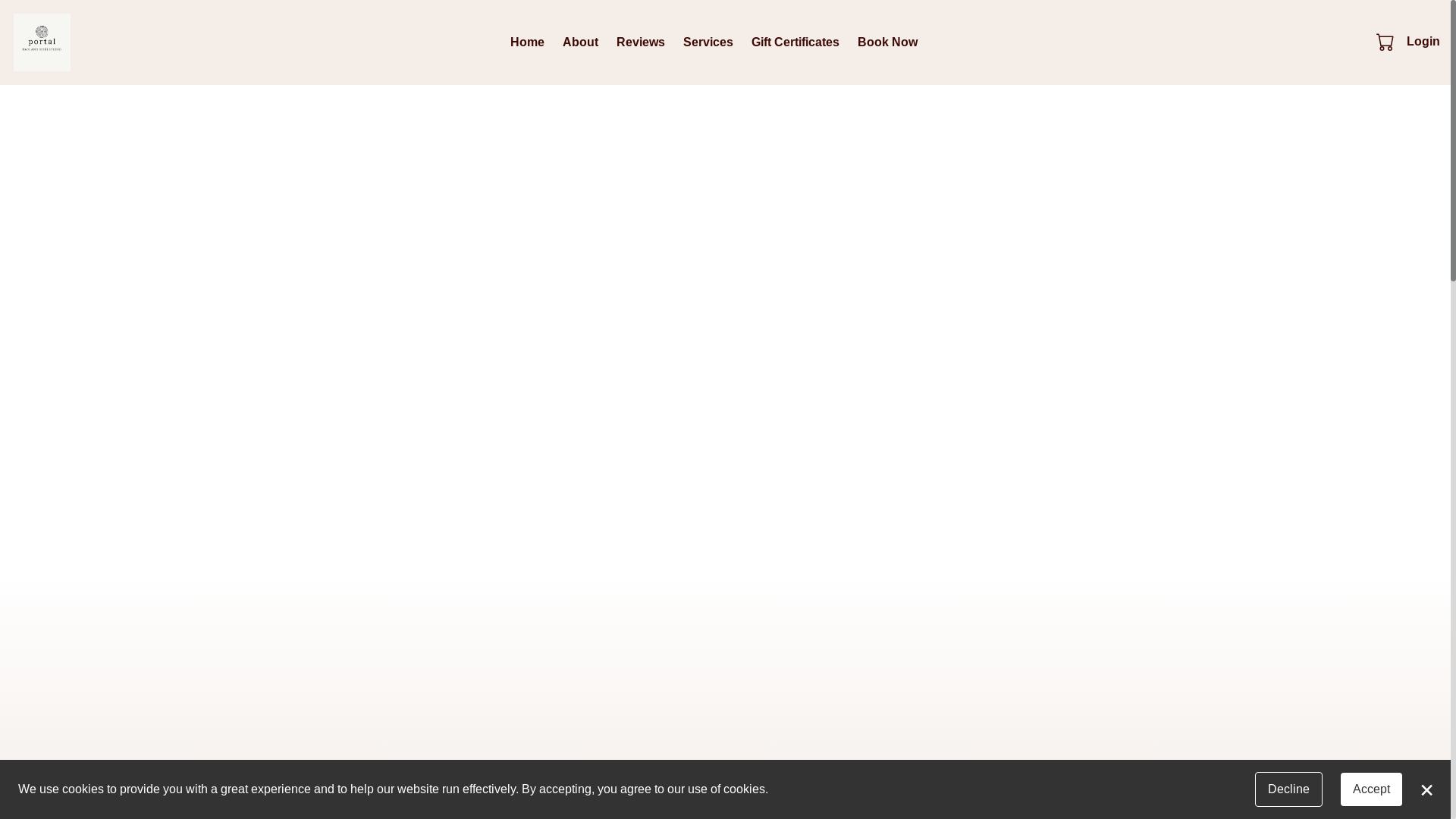 website screenshot of https://portalhairandreiki.com/
