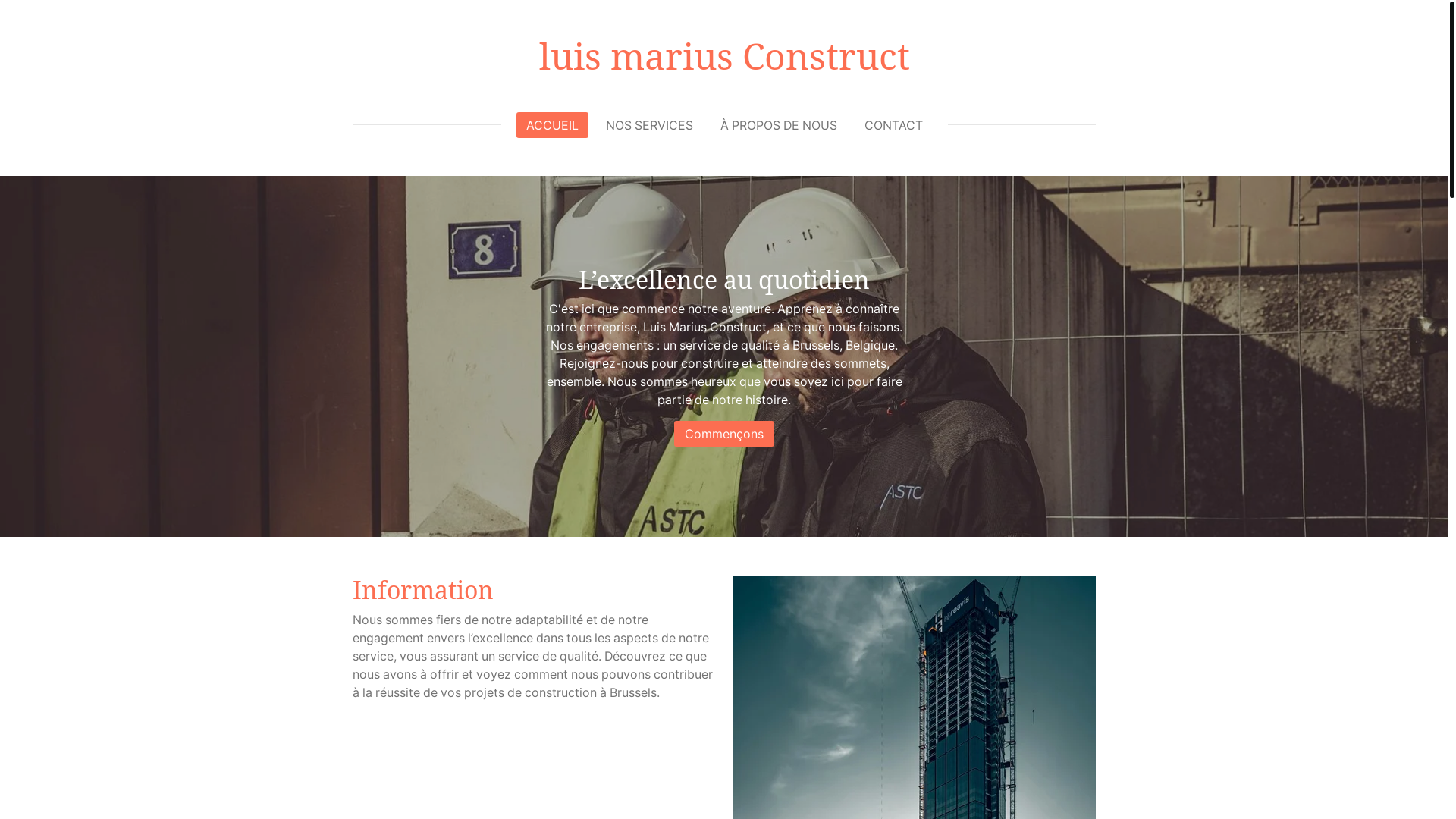 website screenshot of https://luis-marius-construct.com/