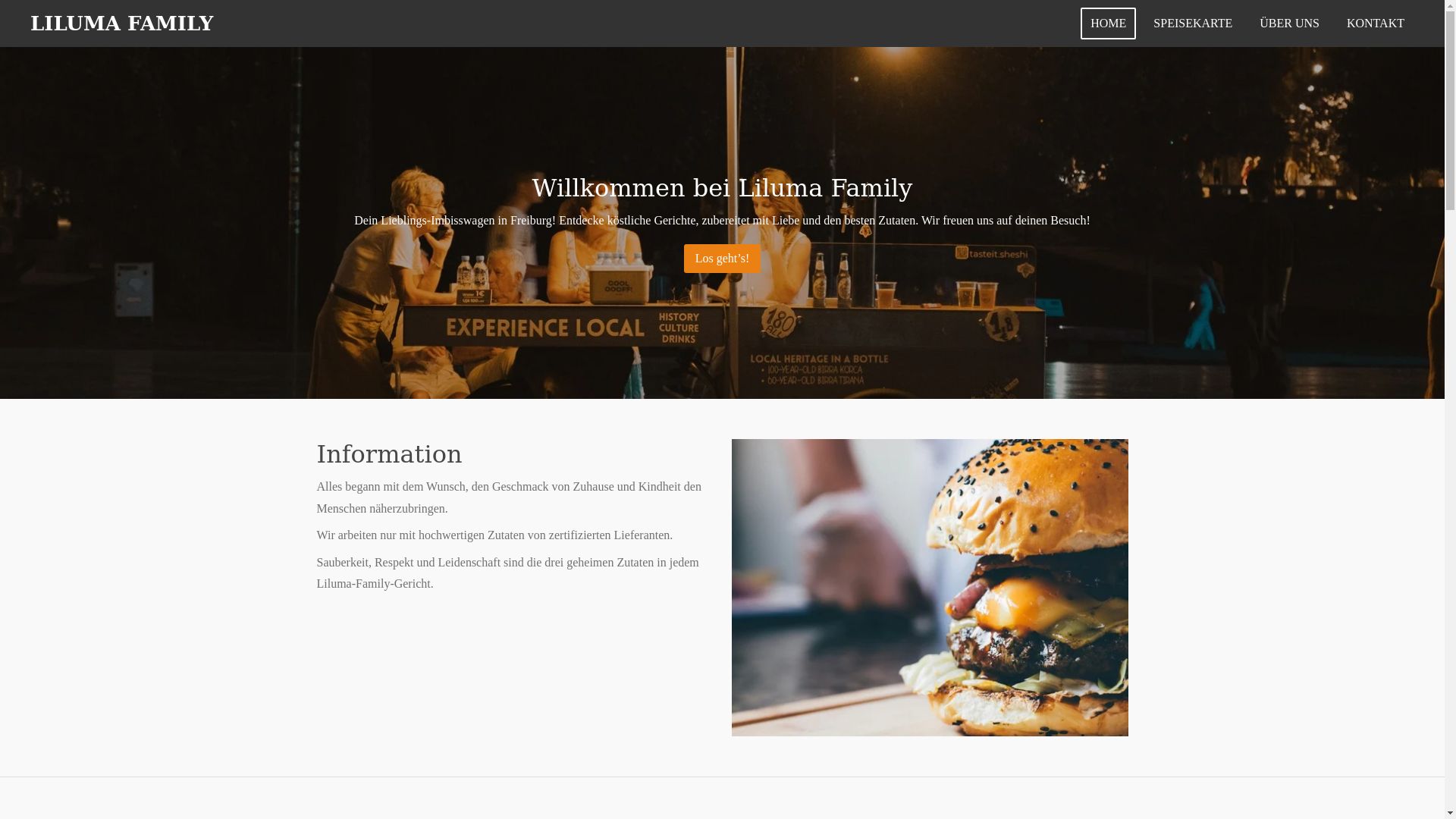 website screenshot of https://lilumafamily.com/